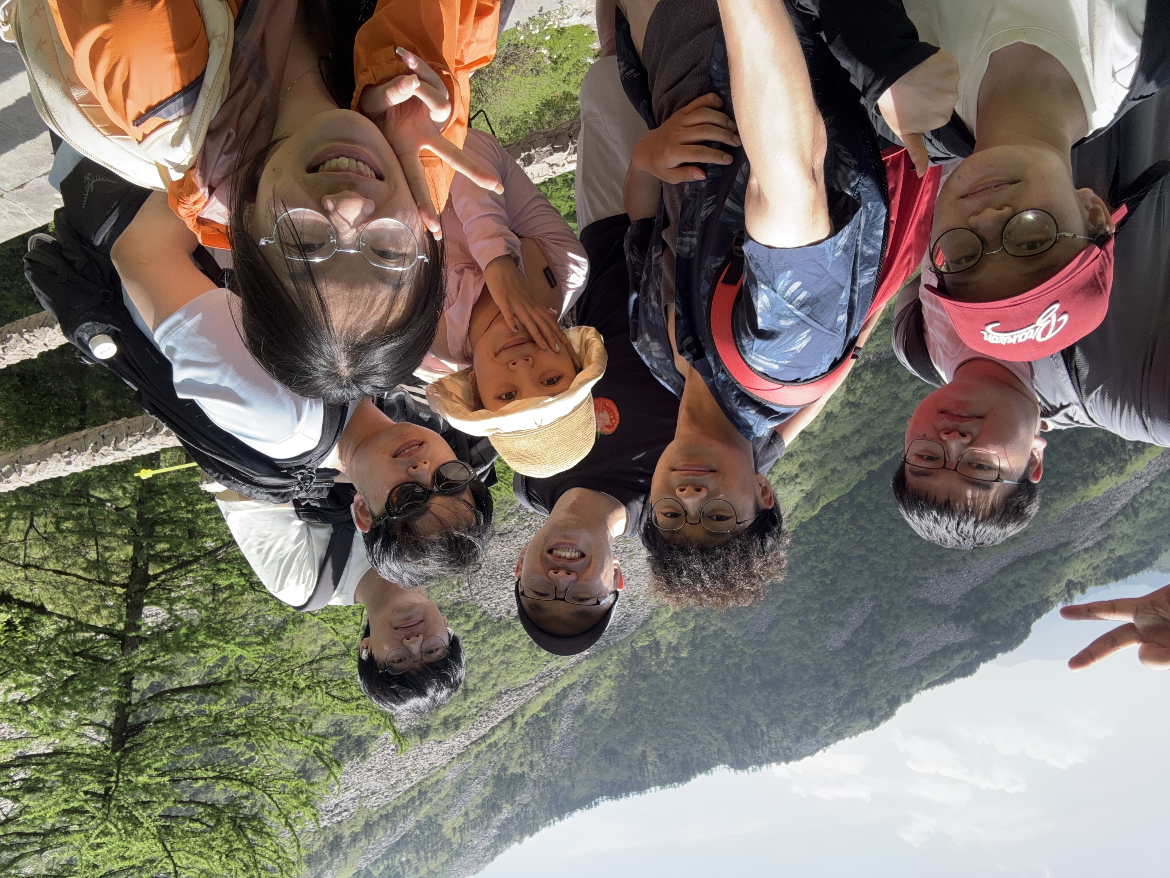 Research team outdoor group photo