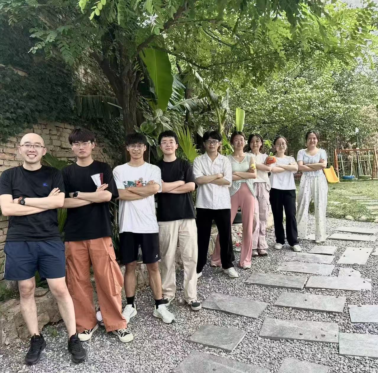 Research team group photo